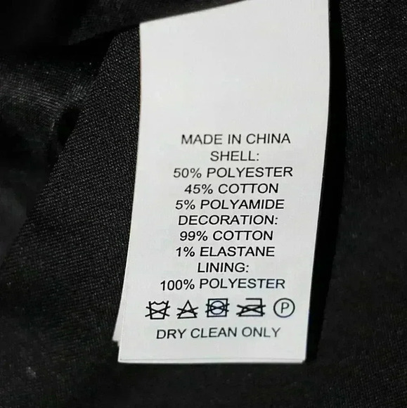 NWOT Kate Spade Black Tiger Lily Applique Fit & Flare Dress sz 4 - Picture 9 of 16